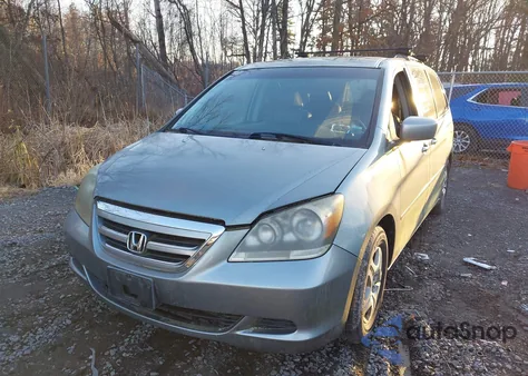 2005 Honda Odyssey Ex-L z USA, uszkodzony, nr VIN 5FNRL38685B063011